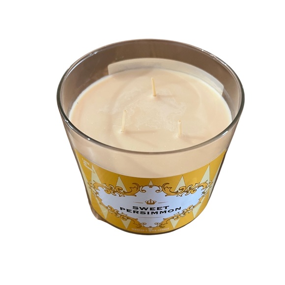 Brand New Three Wick Candle - Sweet Persimmon - Picture 2 of 2